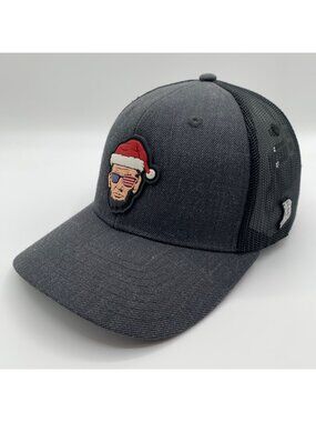 Branded Bills Abraham Lincoln Gray Black Snapback Trucker Hat